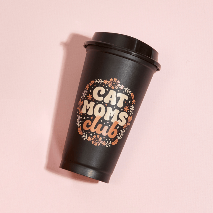 Cat Moms Club Tumbler