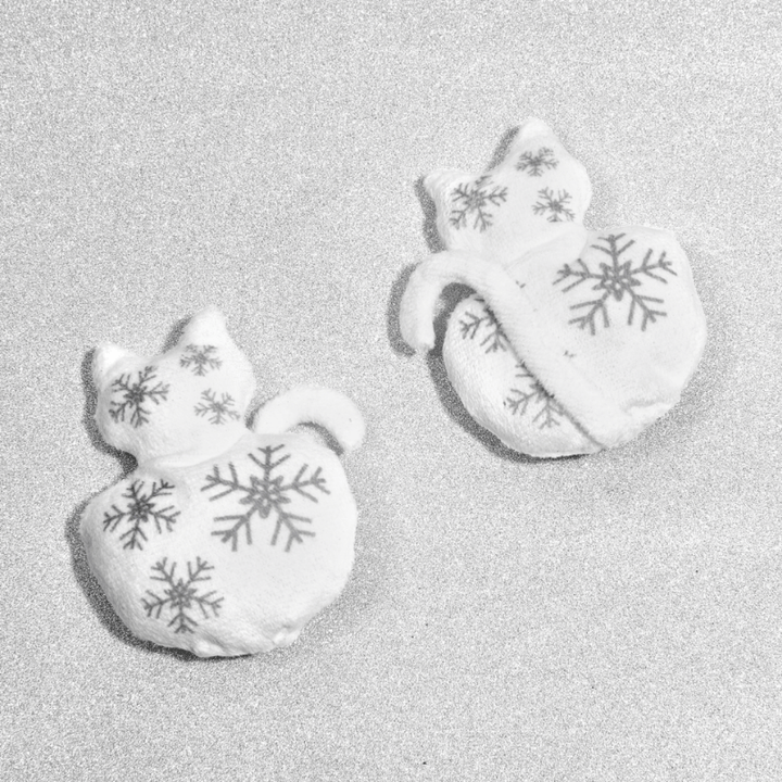 Frosty Feline Snow Kitty Catnip Toy