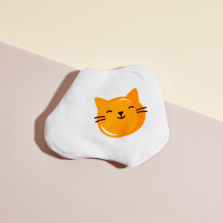 Meowy Side Up Egg Catnip Toy