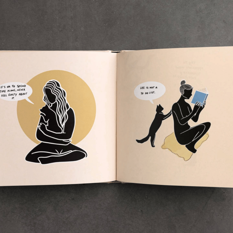 Conversations with My Cat - Illustrated Book