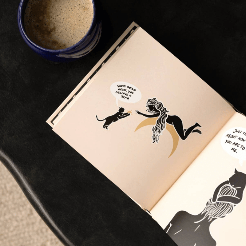 Conversations with My Cat - Illustrated Book