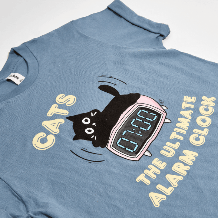 Kitty Alarm Clock Tee