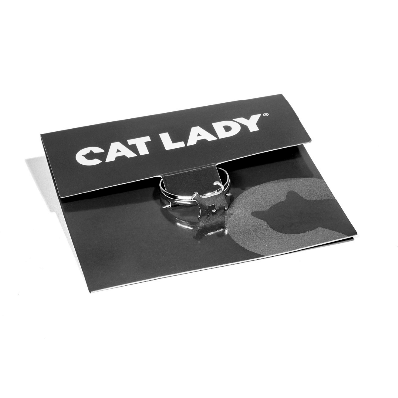 Silhouette Cat Ring