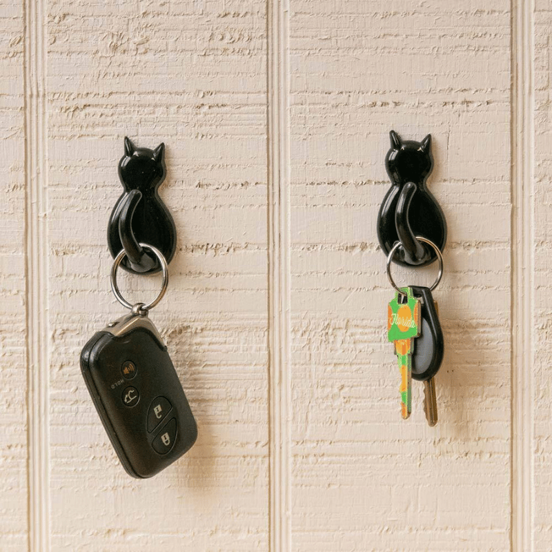 Black Cat Wall Hooks