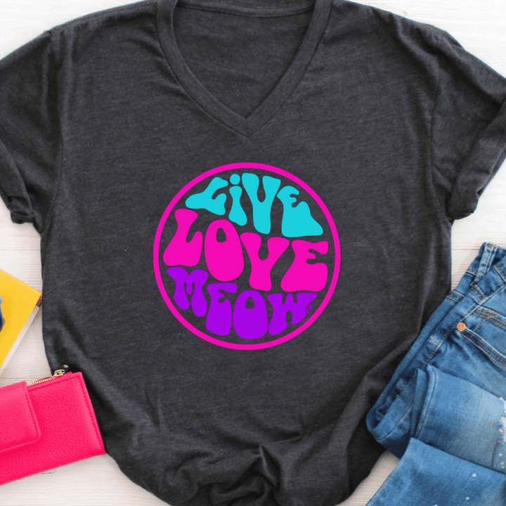 Live Love Meow Shirt
