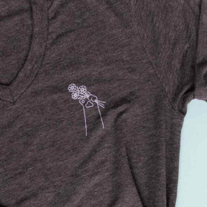 Paw of Flowers Shirt
