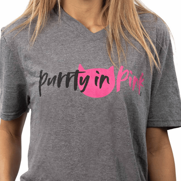 Purrty in Pink Shirt