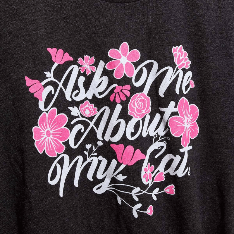 “Ask Me About My Cat” Shirt