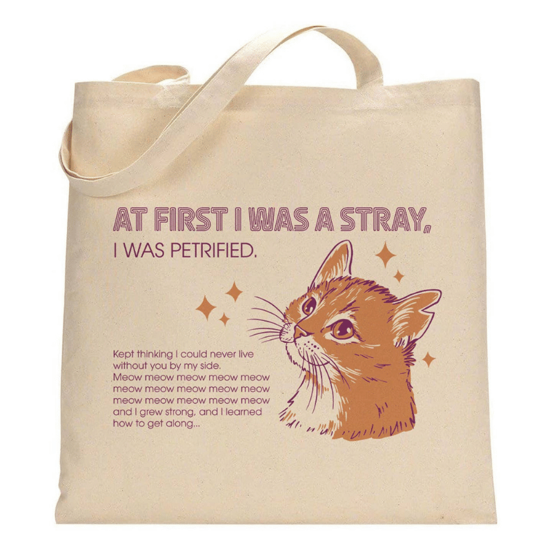 At First I Was A Stray Tote