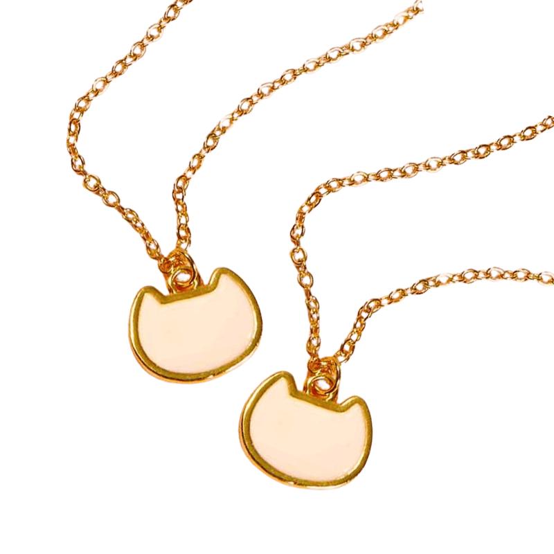 BFF Matching Cat Necklace Bundle