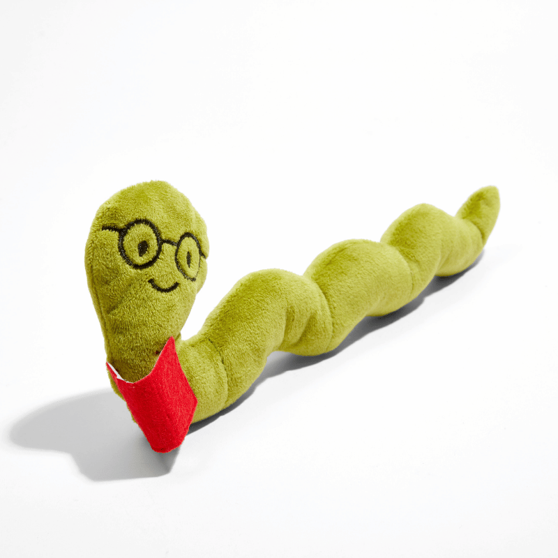 Barry Bookworm Catnip Toy