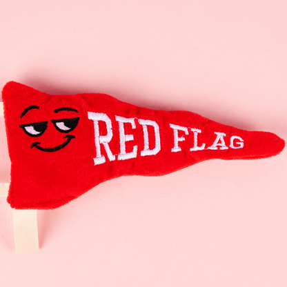 Big Red Flag Catnip Toy