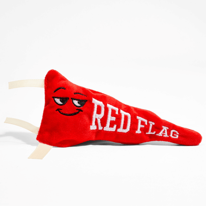 Big Red Flag Catnip Toy