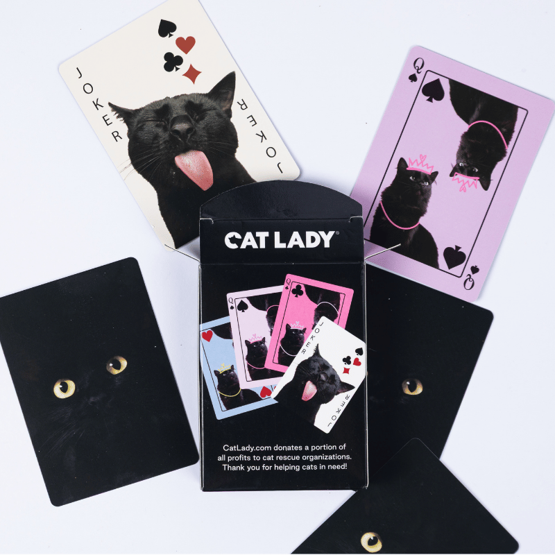 Black Cat Playing Cards