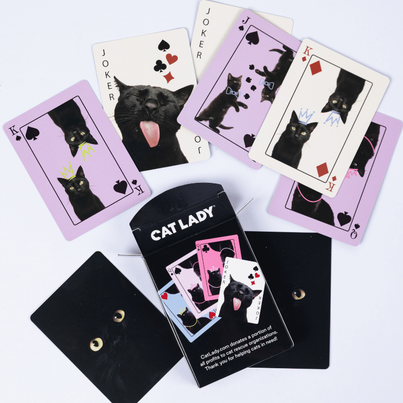Black Cat Playing Cards