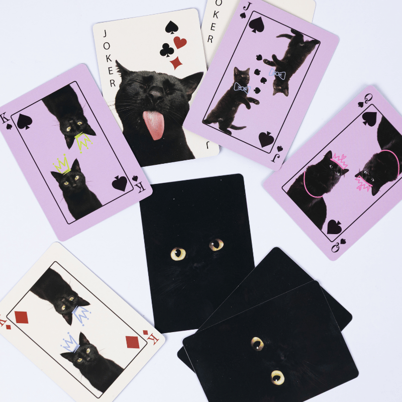 Black Cat Playing Cards