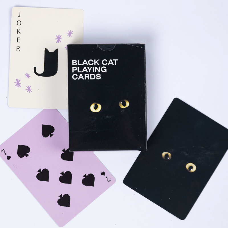 Black Cat Playing Cards