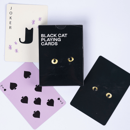 Black Cat Playing Cards