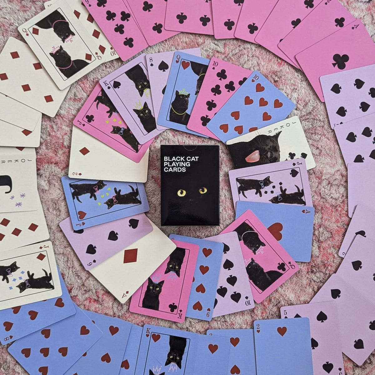 Black Cat Playing Cards
