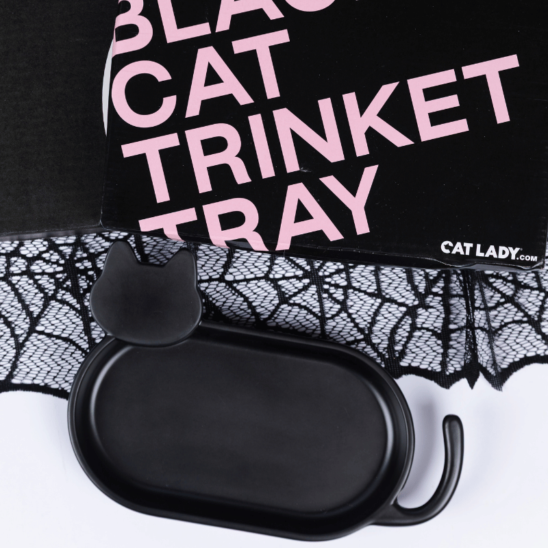 Black Cat Tray