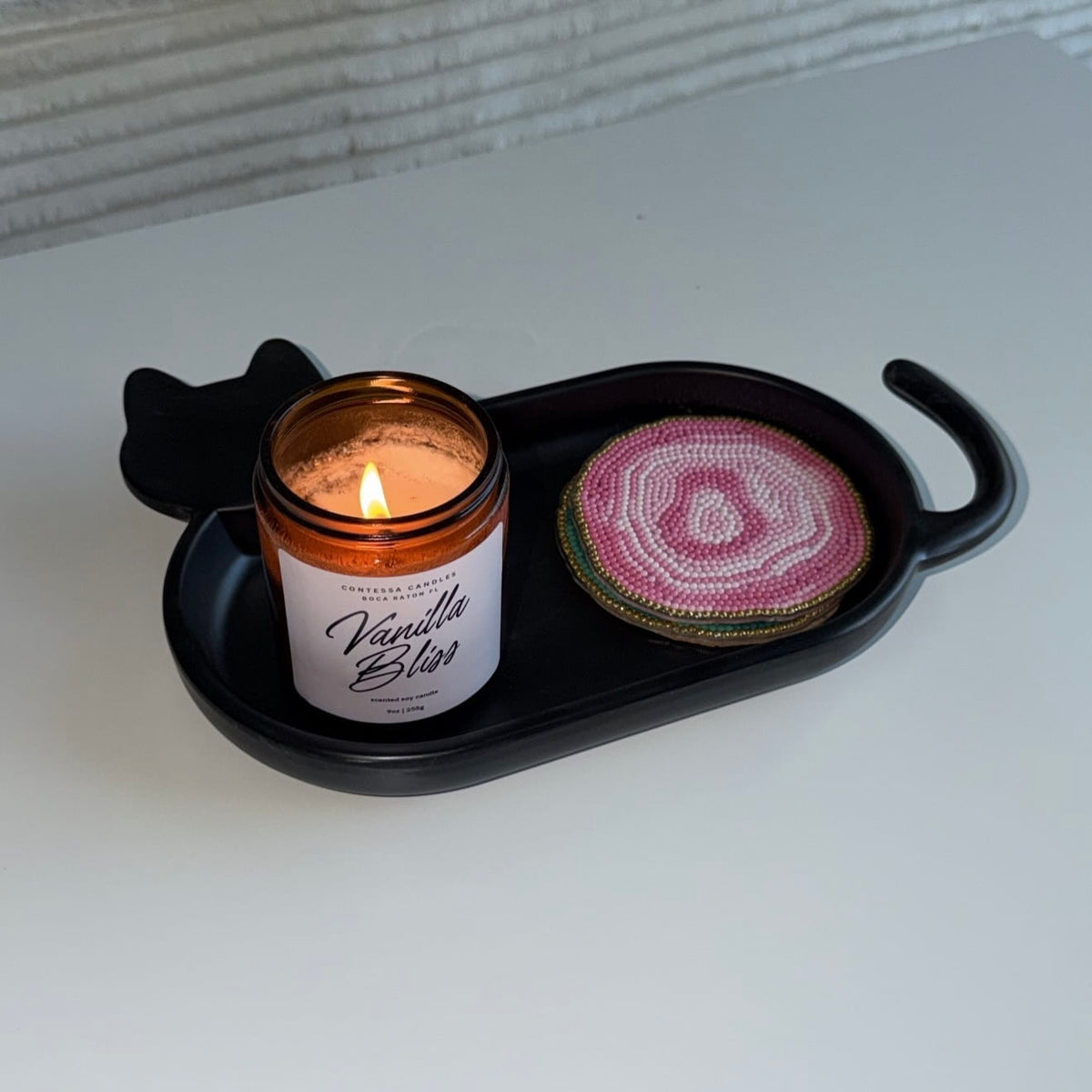 Black Cat Tray