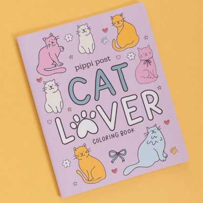 Cat Lover Coloring Book