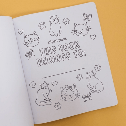 Cat Lover Coloring Book