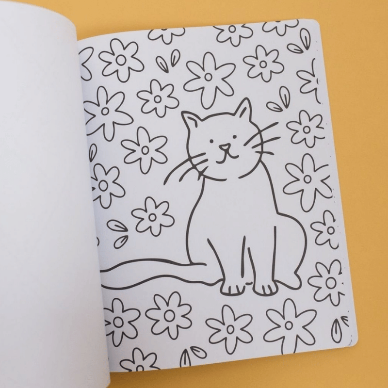 Cat Lover Coloring Book