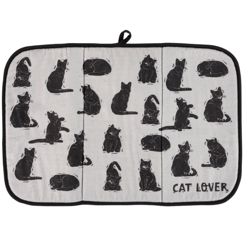Cat Lover Drying Mat