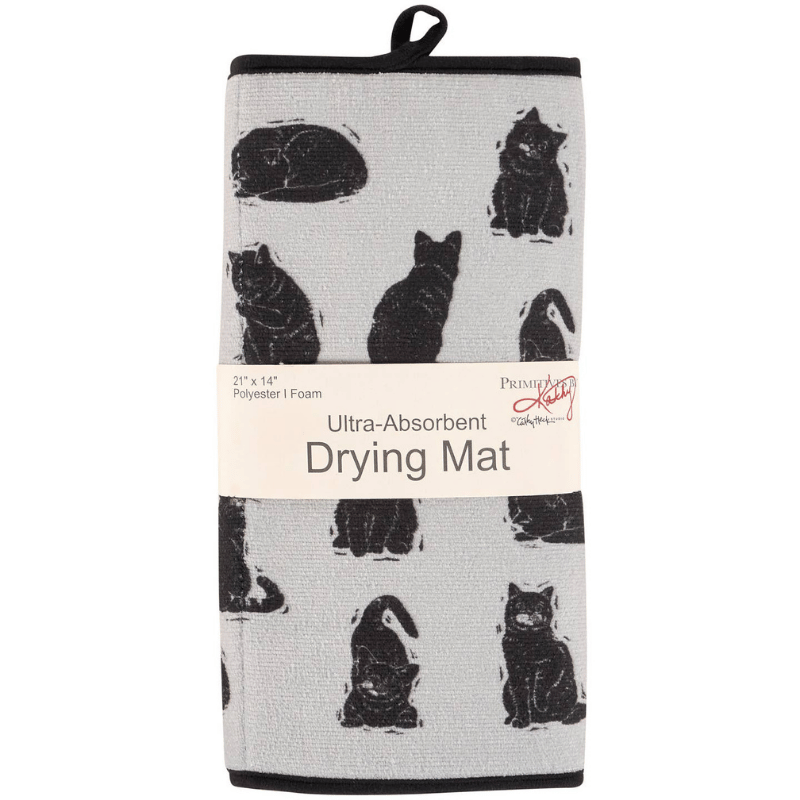 Cat Lover Drying Mat