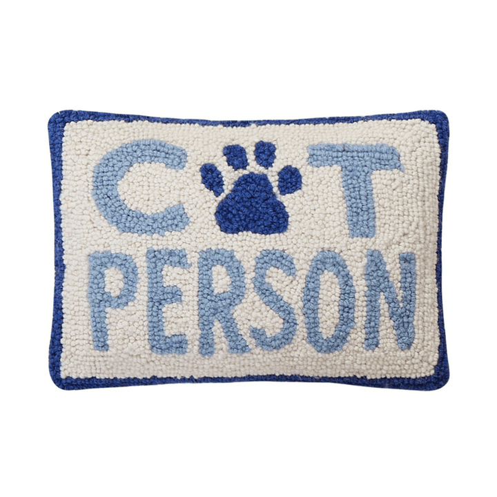Cat Person Hook Pillow