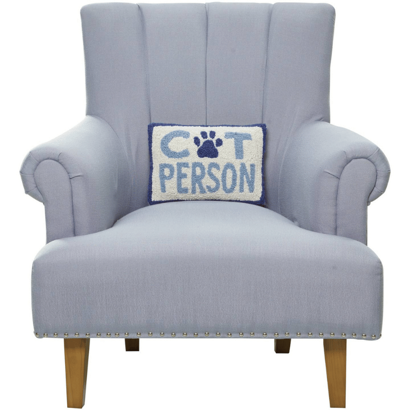 Cat Person Hook Pillow