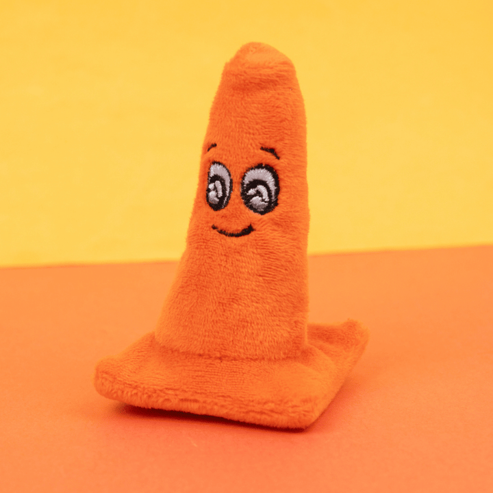 Crazy Traffic Cone Catnip Toy