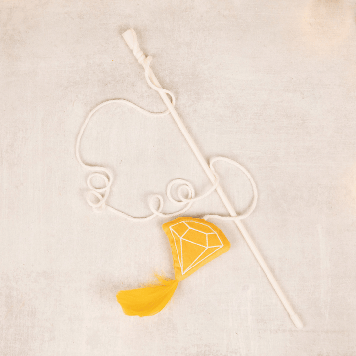 Dangling Diamond Catnip Toy