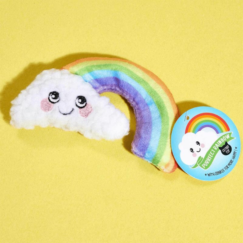 Purrfect Rainbow Catnip Toy