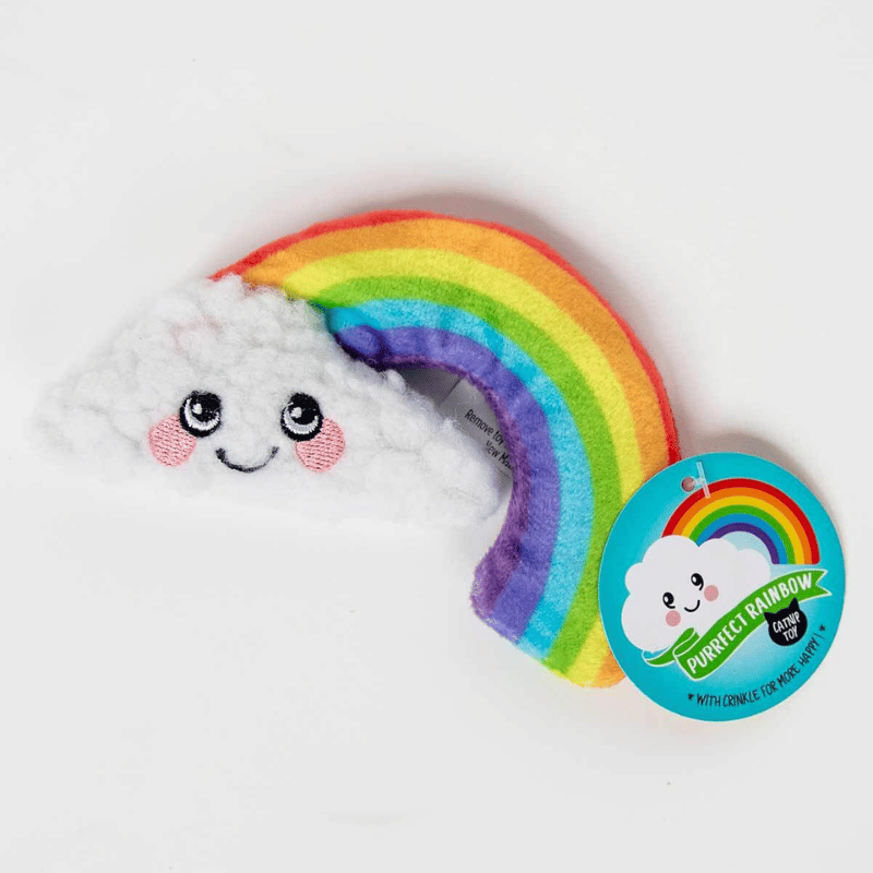 Purrfect Rainbow Catnip Toy