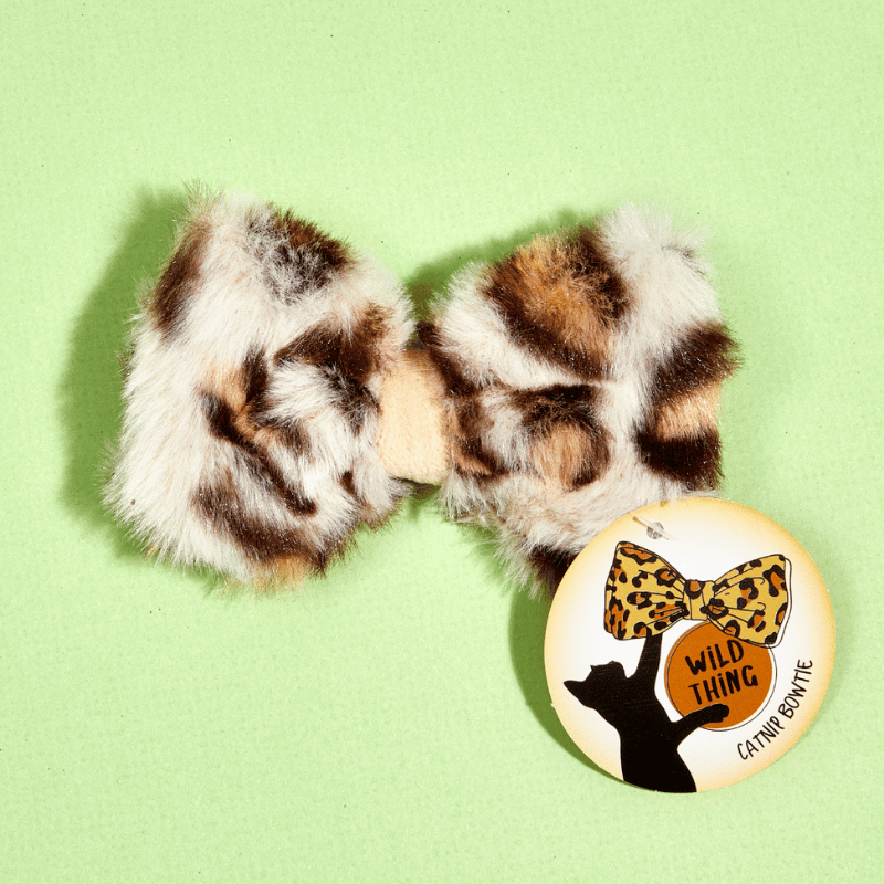 Wild Thing Catnip Bow Tie Toy