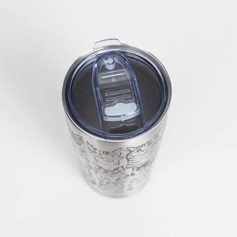 Cat Collage Tumbler