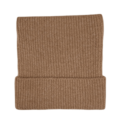 Catrovert Cat Ear Square Ribbed Knit Beanie