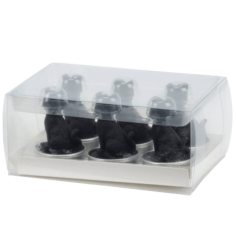 Cats Tealight Candle Set