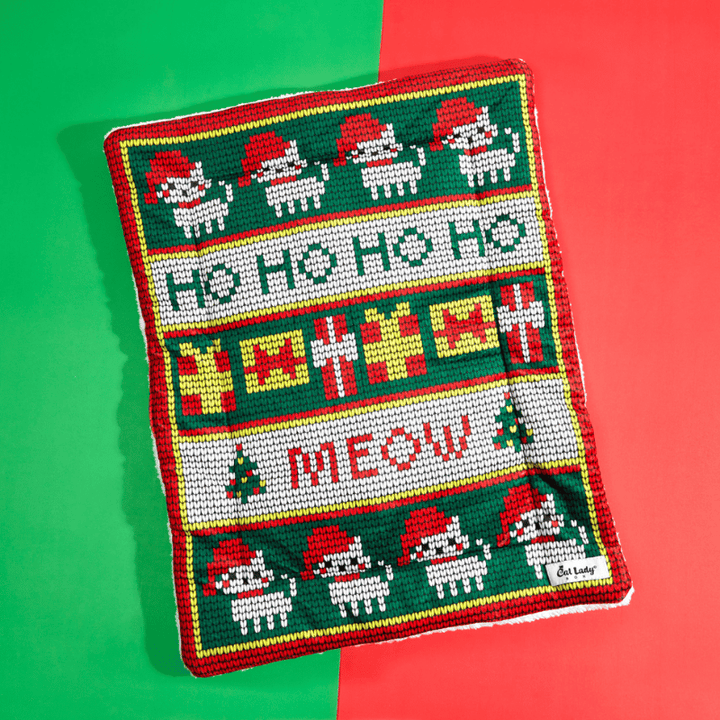 Christmas Cat Mat