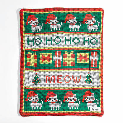Christmas Cat Mat