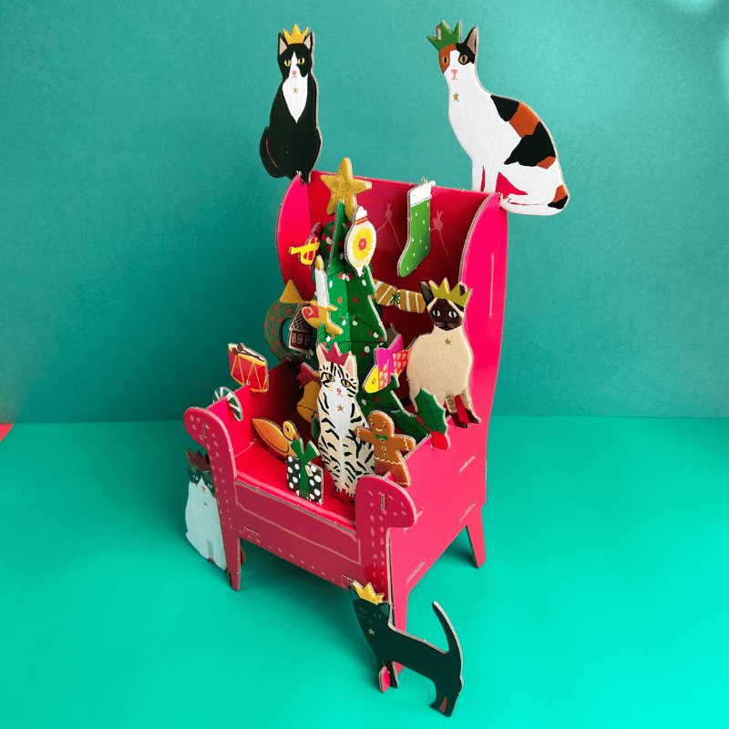 Cozy Cats Pop & Slot Large Advent Calendar