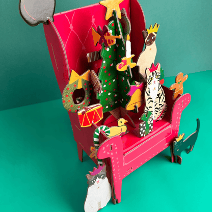 Cozy Cats Pop & Slot Large Advent Calendar