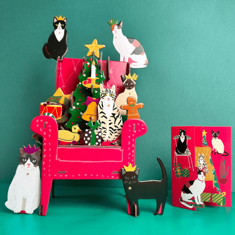 Cozy Cats Pop & Slot Large Advent Calendar