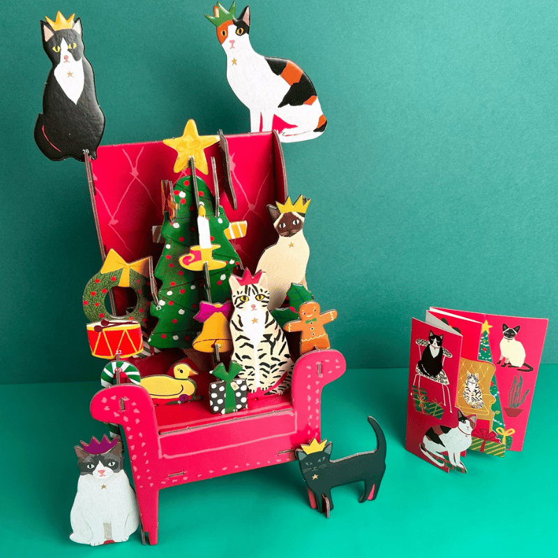 Cozy Cats Pop & Slot Large Advent Calendar