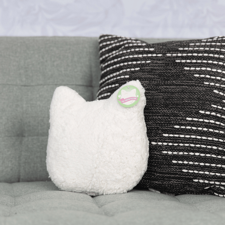 Cuddly Cat Throw Pillow