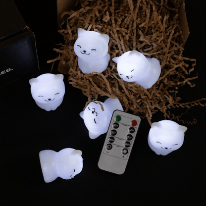 Flickering Ghost Cats