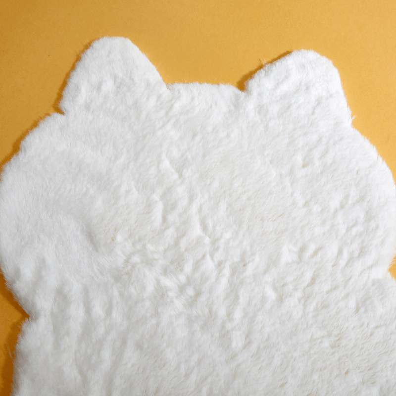 Fluffy Cat Accent Rug