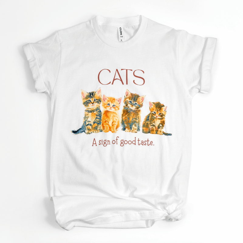 Good Taste Cats Tee